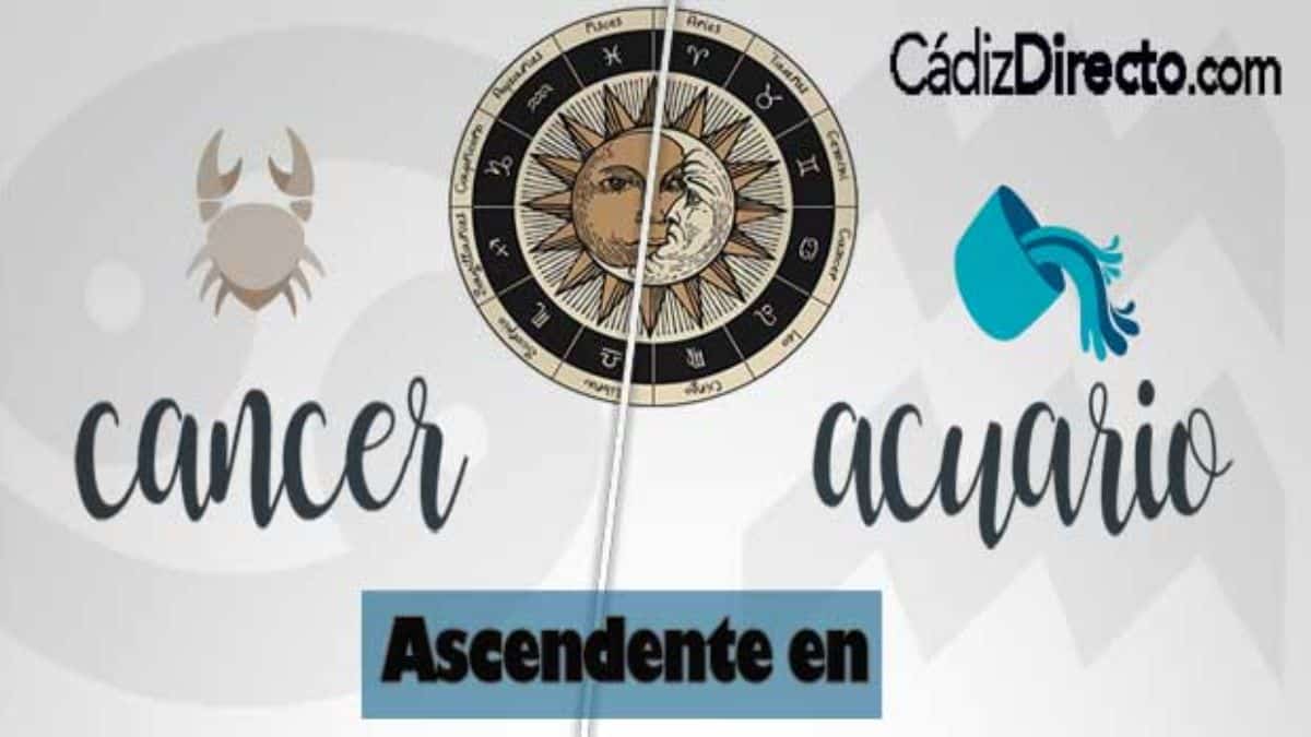 Cáncer y Acuario