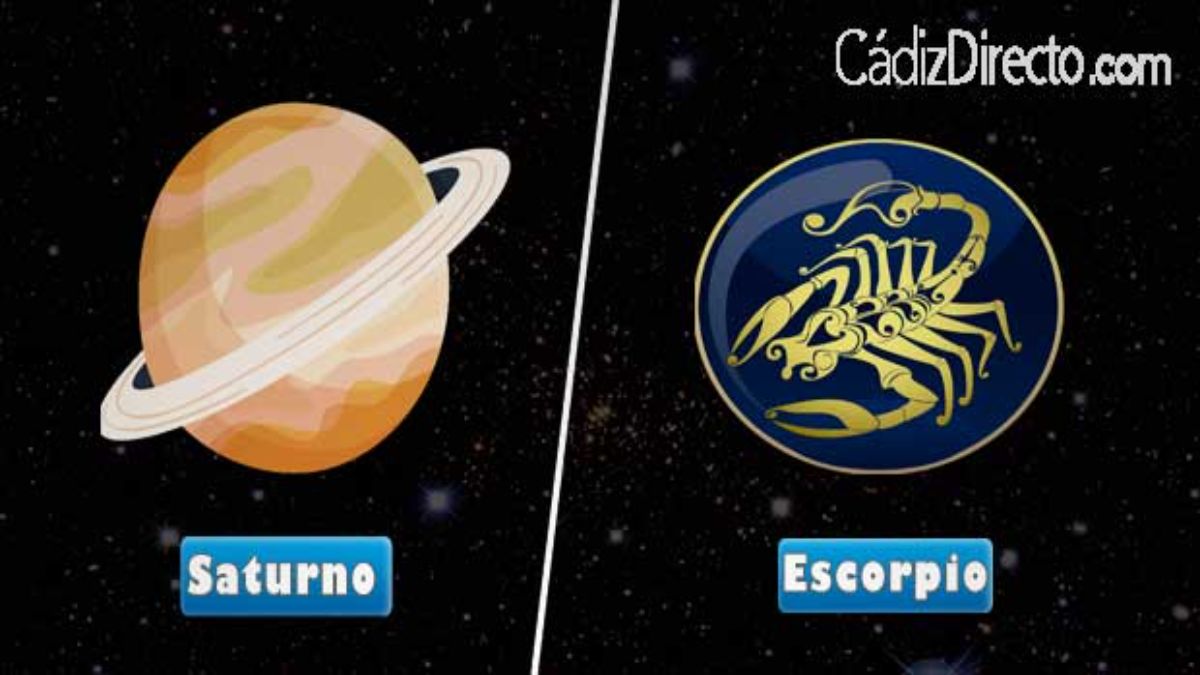 Planeta Saturno en el signo Escorpio