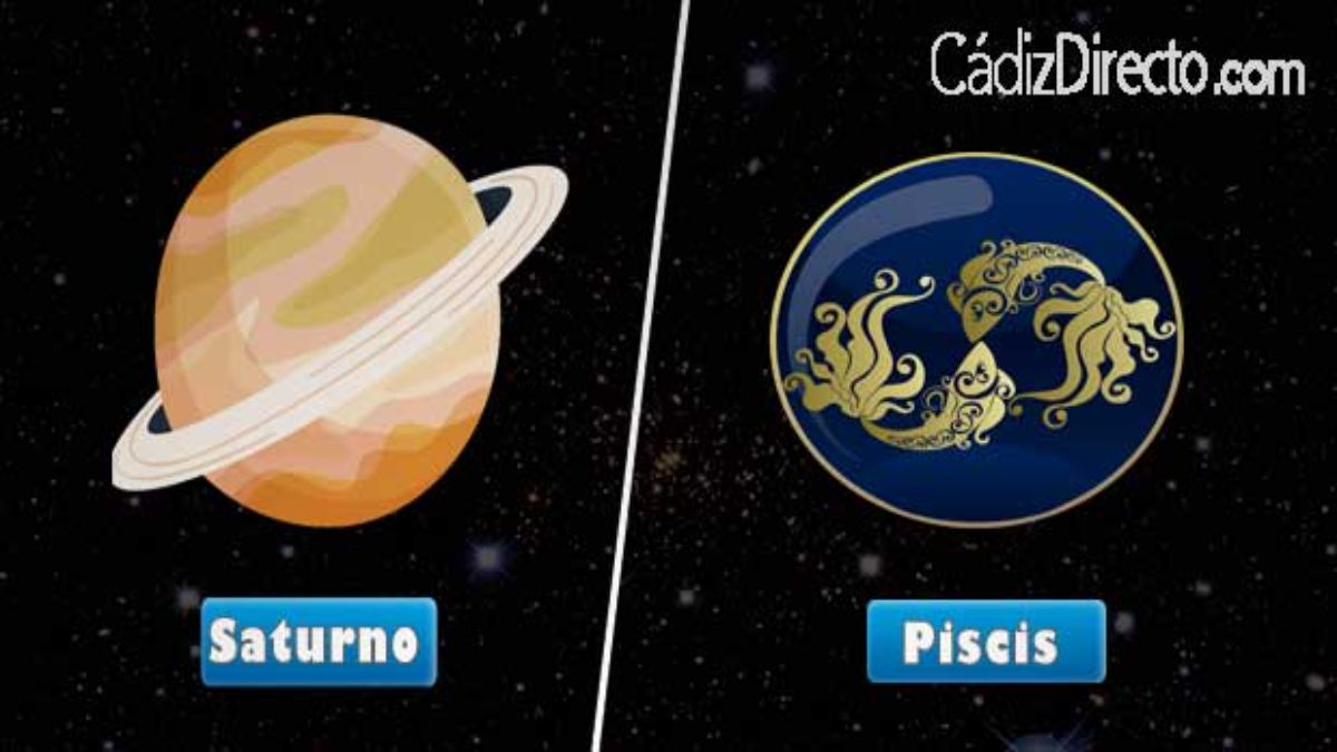 Saturno y Piscis