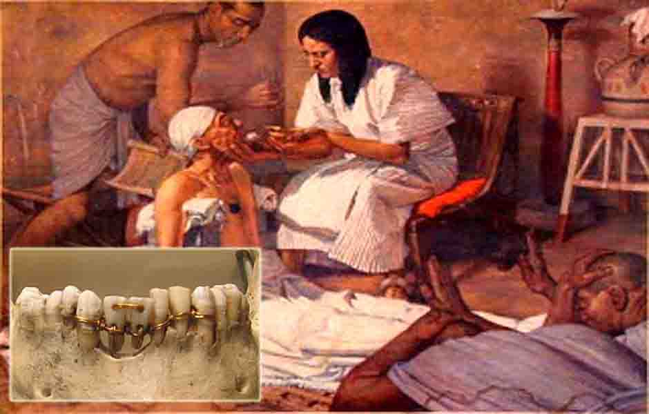 Historia de la odontología en el Antiguo Egipto