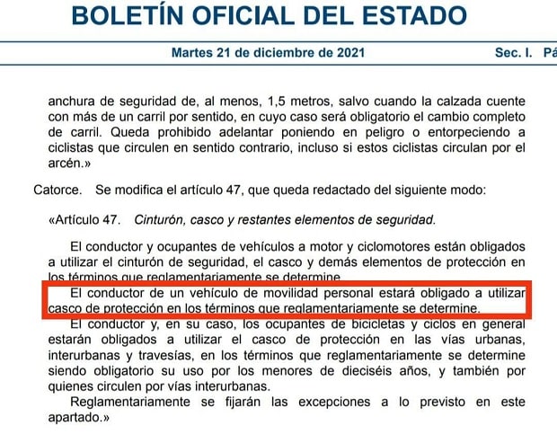 La Policía Local de Cádiz crea confusión respecto a la obligatoriedad del casco con los patinetes eléctricos