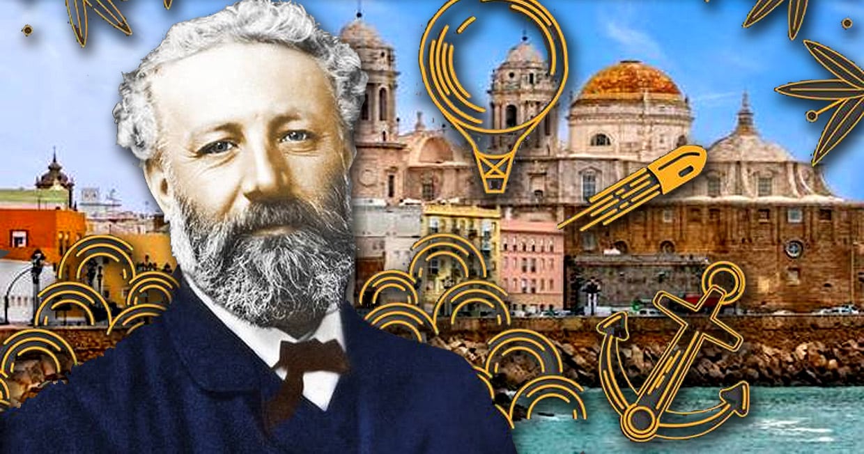 ¿Sabías que el gran novelista, 'mago de las aventuras', Julio Verne visitó Cádiz?