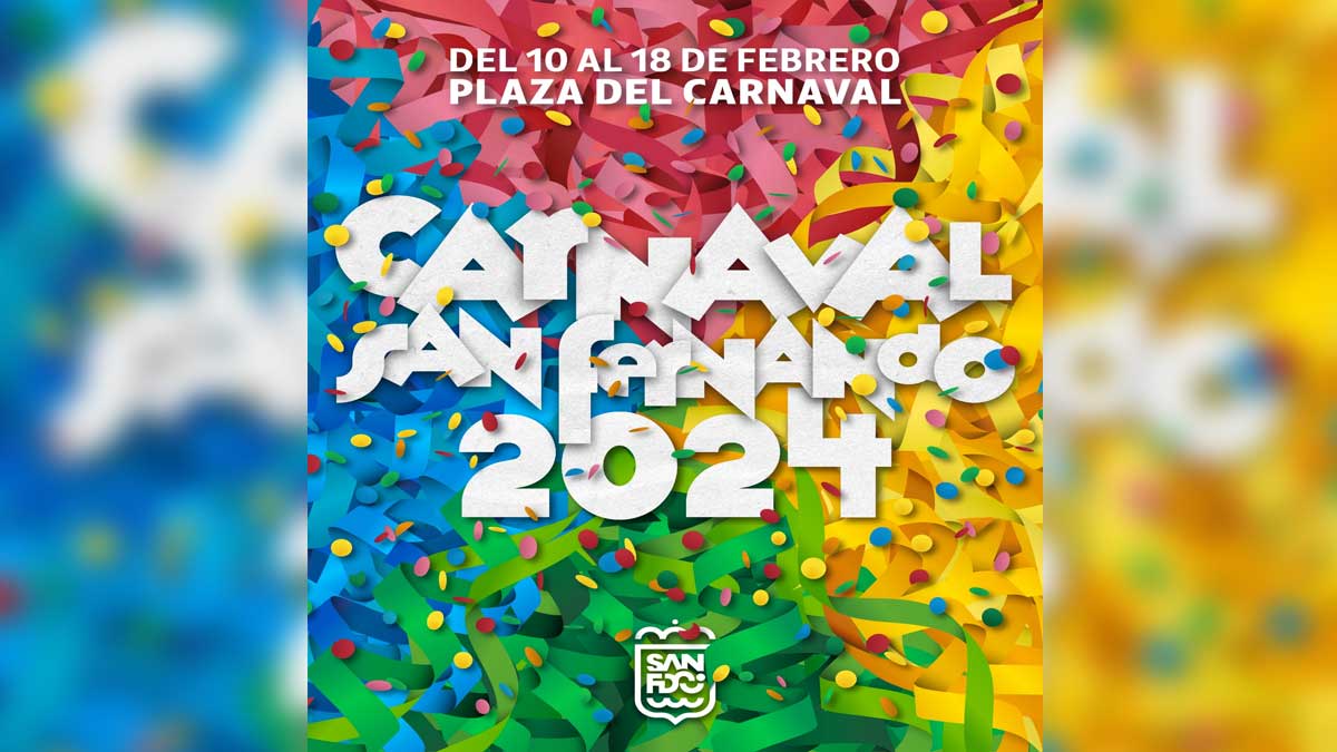 El Carnaval de San Fernando se viste de serpentina y color en su nuevo  cartel