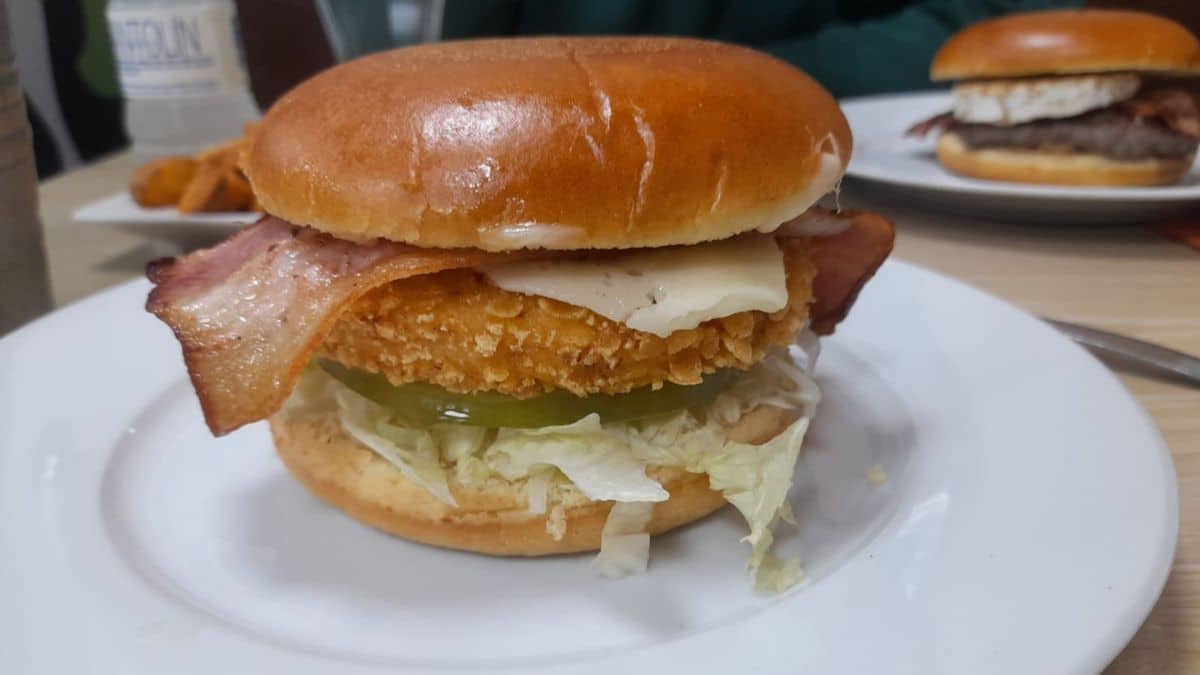 Hamburguesa Pollo Crunchy