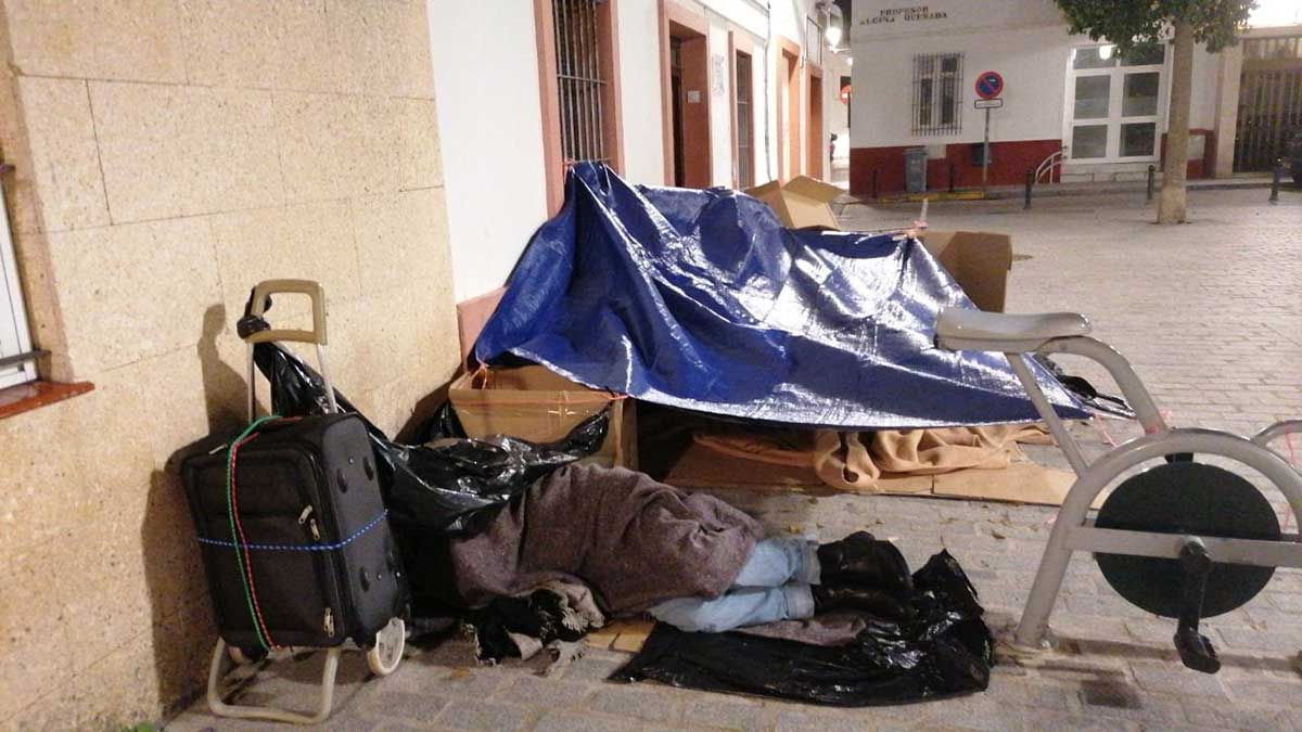 Muere la quinta persona sin hogar en las calles de Cádiz en lo que va de año