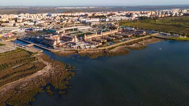 Imagen aérea de San Fernando.