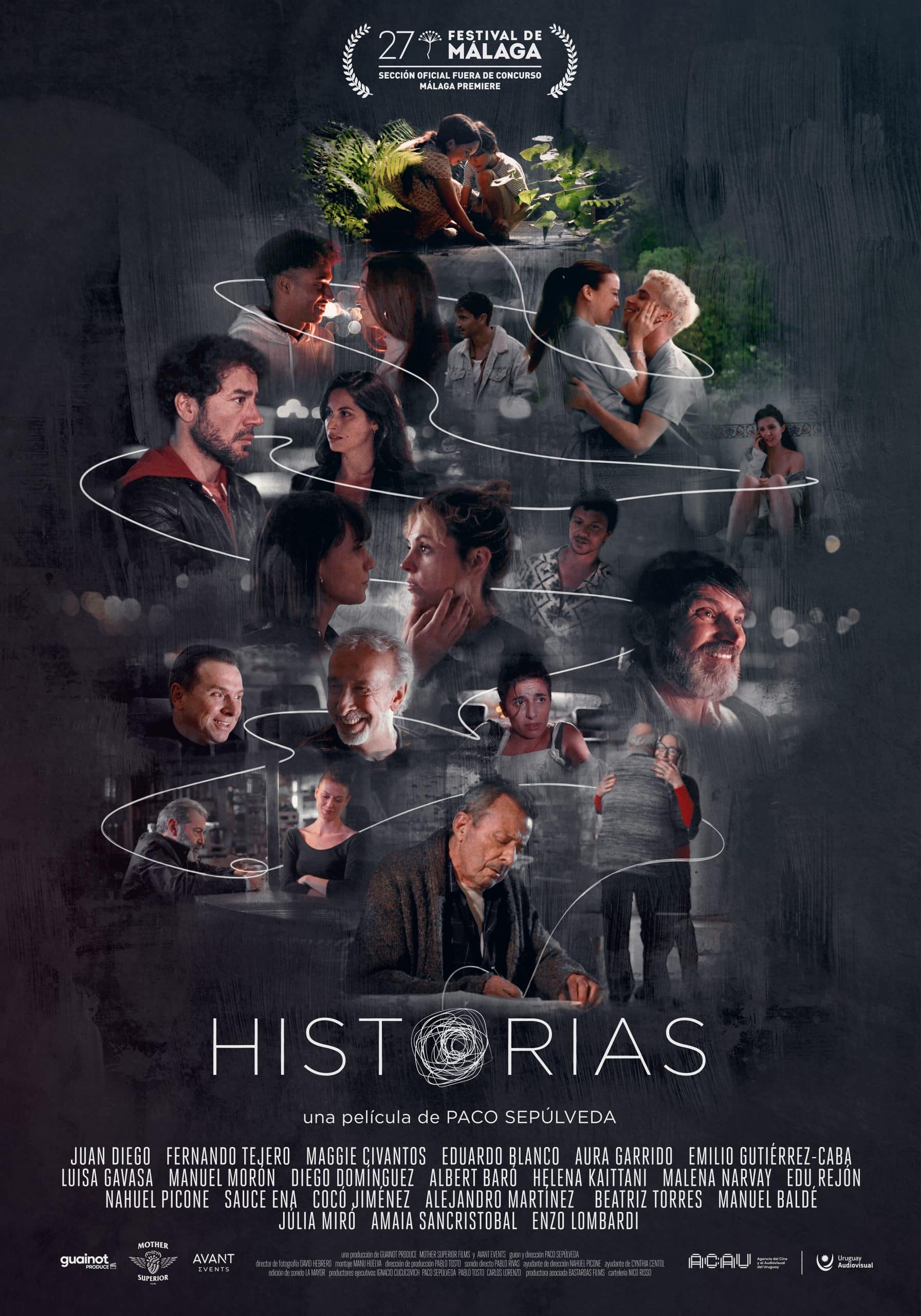 Cartel 'Historias'