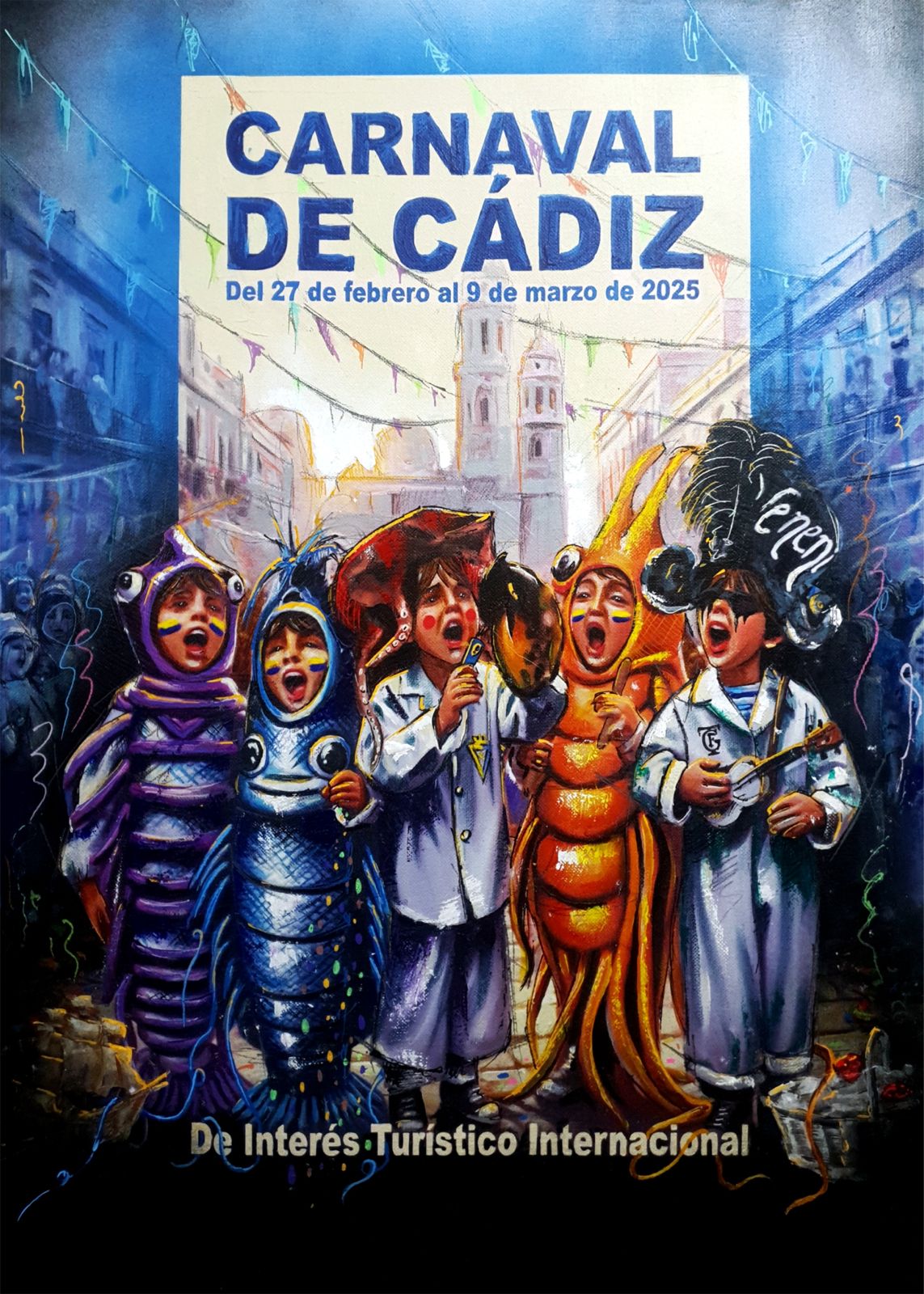 Ya hay finalistas para el cartel del Carnaval de Cádiz 2025