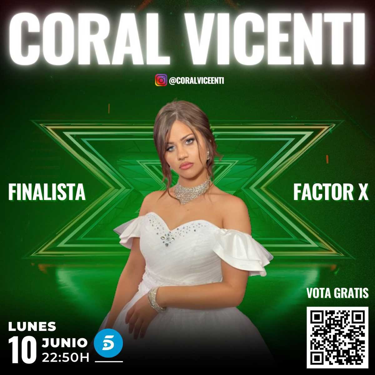 Una gaditana aspira a ganar esta noche la final de 'Factor X'