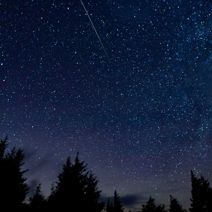 El último fin de semana de julio llega con dos lluvias de estrellas. 10 lugares para verlas en la provincia de Cádiz