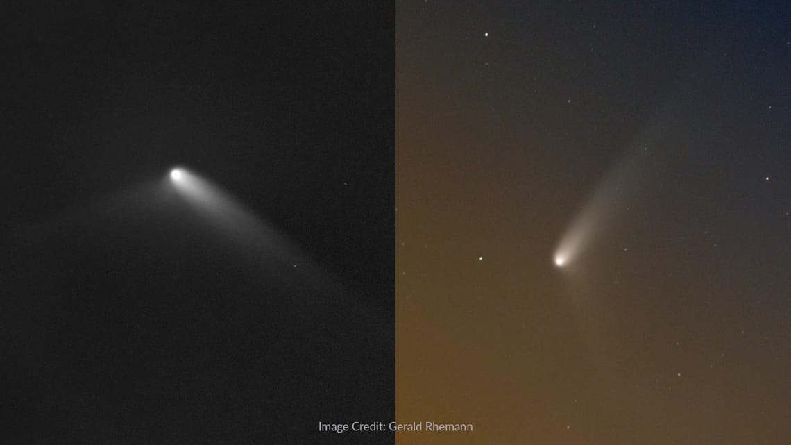 Cádiz ya disfruta del 'cometa del siglo', pero habrá que esperar para lo mejor. Guía para su observación