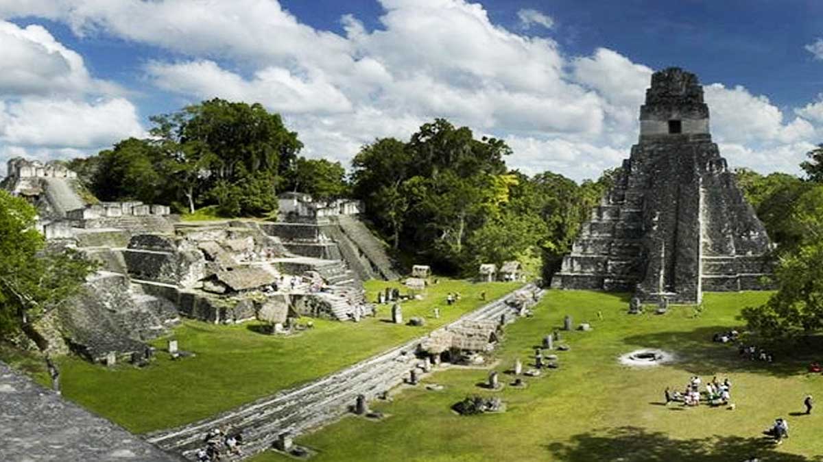 Ciudad maya.