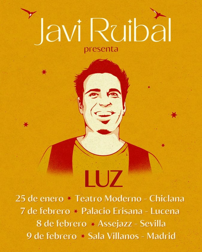 Javi Ruibal estrenará 2025 con nuevo disco: 'Luz'