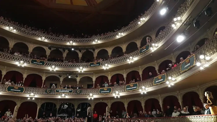 Interio del Gran Teatro Falla